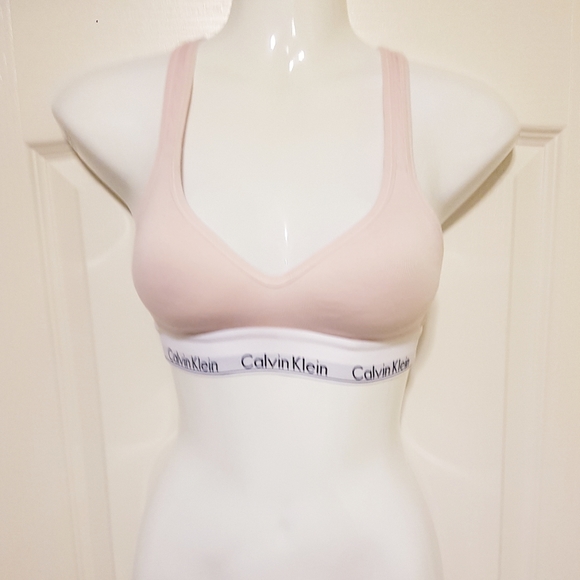 Calvin Klein modern cotton padded bralette - Picture 2 of 3